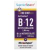 Thực phẩm chức năng Superior Source Activated B-12 Methylcobalamin B-6 (P-5-P) & Methylfolate 60 Microlingual Instant Dissolve Tablets 076635904754