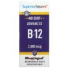 Thực phẩm chức năng Superior Source Advanced B-12 2.000 mcg 60 MicroLingual Instant Dissolve Tablets 076635920303