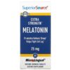 Thực phẩm chức năng Superior Source Extra Strength Melatonin 25 mg 60 MicroLingual Instant Dissolve Tablets 076635921003