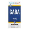 Thực phẩm chức năng Superior Source GABA 100 mg 100 MicroLingual Instant Dissolve Tablets 076635909001
