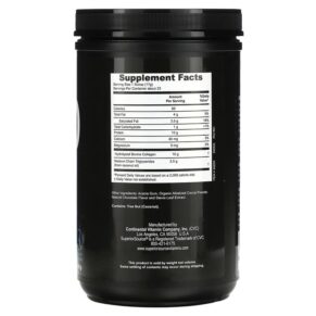 Thực phẩm bổ sung Superior Source Keto Collagen Powder with MCTs Chocolate 14 oz (397 g) 076635400508