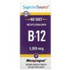 Thực phẩm chức năng Superior Source Methylcobalamin B-12 5.000 mcg 60 MicroLingual Instant Dissolve Tablets 076635907502