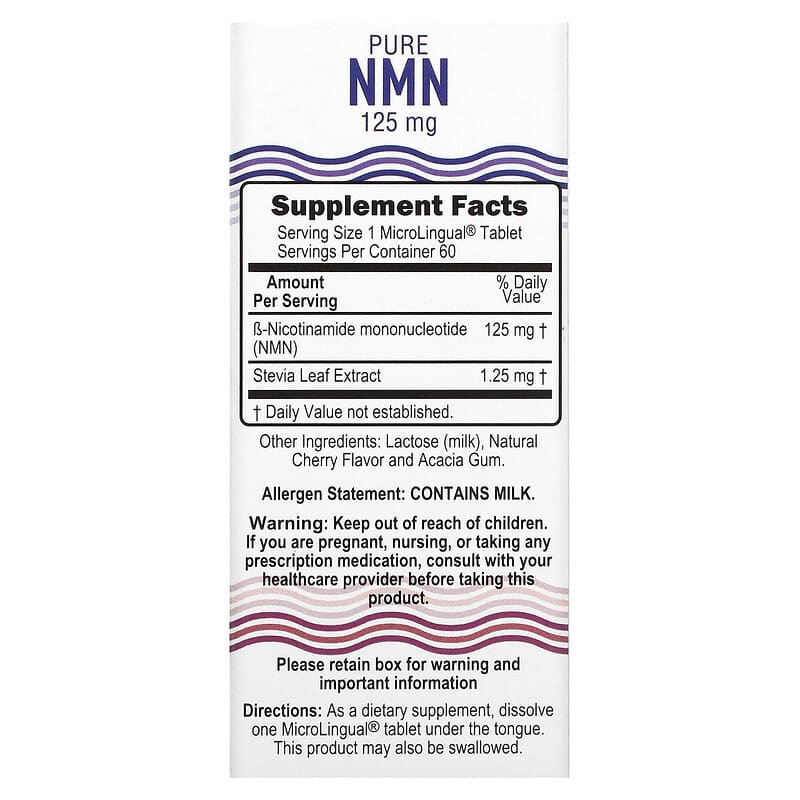 Superior Source Pure NMN 125 mg 60 Instant Dissolve Tablets 2 Thực phẩm bổ sung Superior Source Pure NMN 125 mg 60 Instant Dissolve Tablets 076635921508