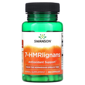 Thực phẩm chức năng Swanson 7-HMRlignans 60 Capsules 087614023342