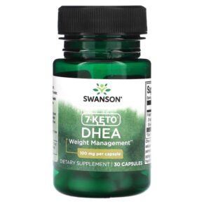 Thực phẩm chức năng Swanson 7-Keto DHEA 100 mg 30 Capsules 087614040400