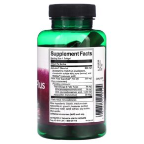 Swanson Acti-Joint Plus with Krill Oil 60 Softgels 3 Thực phẩm bổ sung Swanson Acti-Joint Plus with Krill Oil 60 Softgels 087614210124
