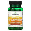 Thực phẩm chức năng Swanson Activated B-Complex 60 Veggie Caps 087614028156