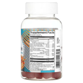 Thực phẩm bổ sung Swanson Adult Multivitamin Peach Orange & Strawberry 60 Gummies 087614118581