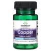 Thực phẩm chức năng Swanson Albion Copper 2 mg 60 Capsules 087614024684