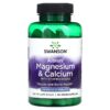 Thực phẩm chức năng Swanson Albion Magnesium & Calcium with Vitamins D3 & K2 90 Veggie Capsules 087614028033