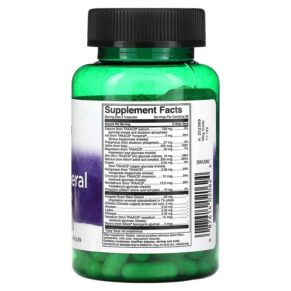 Swanson Albion Multi-Mineral with Iron 120 Capsules 3 Thực phẩm bổ sung Swanson Albion Multi-Mineral with Iron 120 Capsules 087614020624