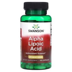 Thực phẩm chức năng Swanson Alpha Lipoic Acid 100 mg 120 Capsules 087614019826