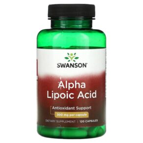 Thực phẩm chức năng Swanson Alpha Lipoic Acid 300 mg 120 Capsules 087614021904
