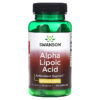 Thực phẩm chức năng Swanson Alpha Lipoic Acid 600 mg 60 Capsules 087614021676