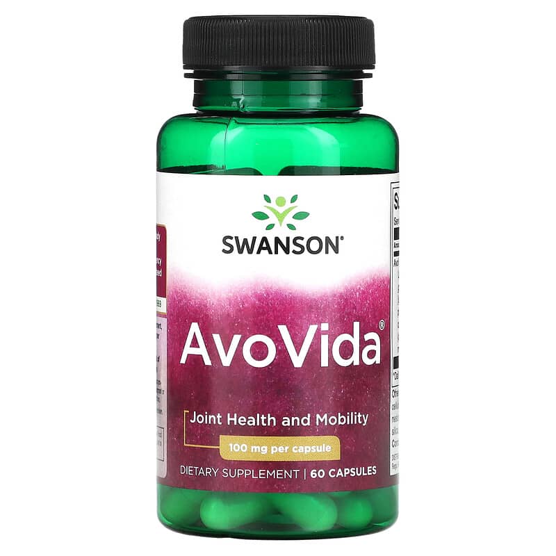 Swanson AvoVida 100 mg 60 Capsules 8 Thực phẩm chức năng Swanson AvoVida 100 mg 60 Capsules 087614021942