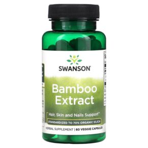 Thực phẩm chức năng Swanson Bamboo Extract 60 Veggie Capsules 087614141909