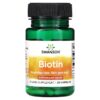 Thực phẩm chức năng Swanson Biotin 5.000 mcg 30 Capsules 087614112398