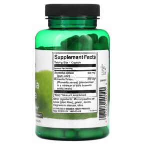 Thực phẩm bổ sung Swanson Boswellia Serrata 120 Capsules 087614140100