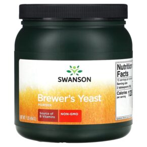 Thực phẩm chức năng Swanson Brewer's Yeast Powder 1 lbs (454 g) 087614115627