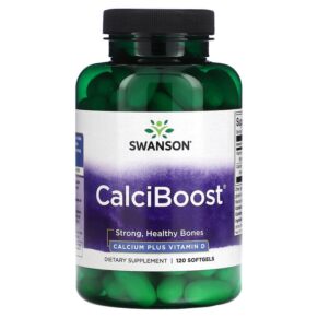 Thực phẩm chức năng Swanson CalciBoost 120 Softgels 087614017952