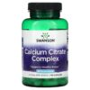 Swanson Calcium Citrate Complex 250 mg 100 Capsules 4 Thực phẩm chức năng Swanson Calcium Citrate Complex 250 mg 100 Capsules 087614110066