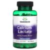 Swanson Calcium Lactate 100 mg 100 Capsules 4 Thực phẩm chức năng Swanson Calcium Lactate 100 mg 100 Capsules 087614113319