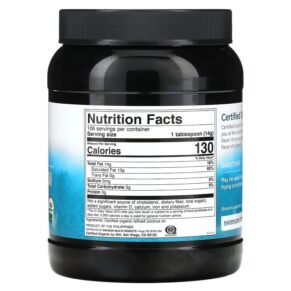 Swanson Certified Organic Coconut Oil Flavor Free 3 lbs 4 oz (1.47 kg) 3 Thực phẩm bổ sung Swanson Certified Organic Coconut Oil Flavor Free 3 lbs 4 oz (1.47 kg) 087614241630