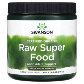 Thực phẩm chức năng Swanson Certified Organic Raw Super Food 8.5 oz (240 g) 087614060705