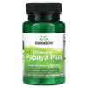 Thực phẩm chức năng Swanson Chewable Papaya Plus Natural Fruit 90 Chewable Tabs 087614117157