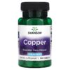 Thực phẩm chức năng Swanson Copper 2 mg 300 Tablets 087614012230