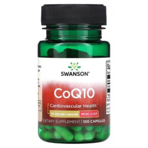 Thực phẩm chức năng Swanson CoQ10 10 mg 100 Capsules 087614018577