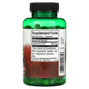 Swanson CoQ10 200 mg 90 Capsules 3 Thực phẩm bổ sung Swanson CoQ10 200 mg 90 Capsules 087614020358