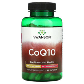 Thực phẩm chức năng Swanson CoQ10 200 mg 90 Capsules 087614020358