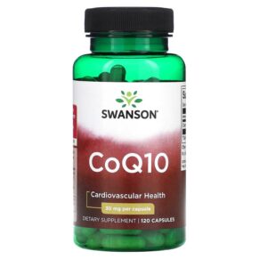 Thực phẩm chức năng Swanson CoQ10 30 mg 120 Capsules 087614016306