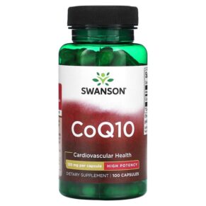Thực phẩm chức năng Swanson CoQ10 High Potency 120 mg 100 Capsules 087614023656
