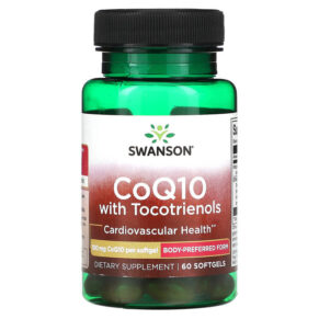 Thực phẩm chức năng Swanson CoQ10 with Tocotrienols 100 mg 60 Softgels 087614023496