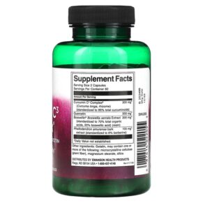Thực phẩm bổ sung Swanson Curcumin C3 Complex 120 Capsules 087614022055