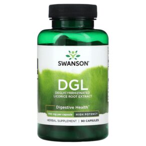Thực phẩm chức năng Swanson DGL High Potency 700 mg 90 Capsules 087614142968