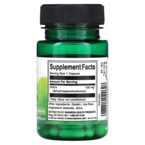 Thực phẩm bổ sung Swanson DHEA 100 mg 60 Capsules 087614022628
