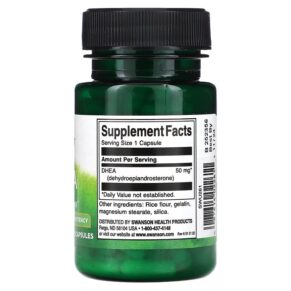 Thực phẩm bổ sung Swanson DHEA 50 mg 120 Capsules 087614022611