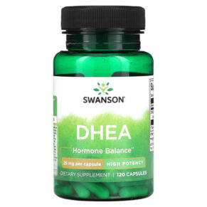 Thực phẩm chức năng Swanson DHEA High Potency 25 mg 120 Capsules 087614015262