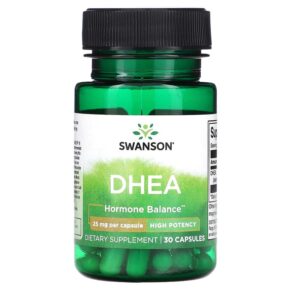 Thực phẩm chức năng Swanson DHEA High Potency 25 mg 30 Capsules 087614112442