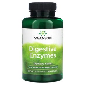 Thực phẩm chức năng Swanson Digestive Enzymes 180 Tablets 087614016689