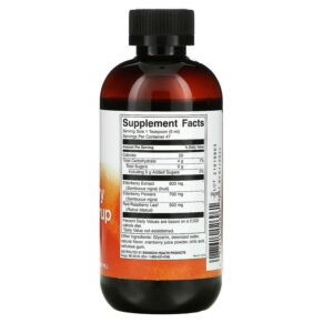 Thực phẩm bổ sung Swanson Elderberry Extract Syrup 8 fl oz (237 ml) 087614026961