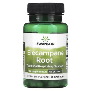 Thực phẩm chức năng Swanson Elecampane Root 100 mg 60 Capsules 087614112978