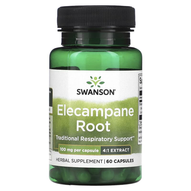 Swanson Elecampane Root 100 mg 60 Capsules 8 Thực phẩm chức năng Swanson Elecampane Root 100 mg 60 Capsules 087614112978