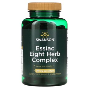 Thực phẩm chức năng Swanson Essiac Eight Herb Complex 356 mg 120 Softgels 087614025483