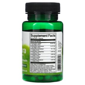 Thực phẩm bổ sung Swanson FemFlora Probiotic For Women 9.8 Billion CFU 60 Capsules 087614025346