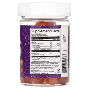 Swanson Fiber Orange & Mixed Berry 60 Gummies 3 Thực phẩm bổ sung Swanson Fiber Orange & Mixed Berry 60 Gummies 087614118697