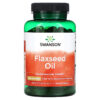 Swanson Flaxseed Oil 1 g 100 Softgels 4 Thực phẩm chức năng Swanson Flaxseed Oil 1 g 100 Softgels 087614170015